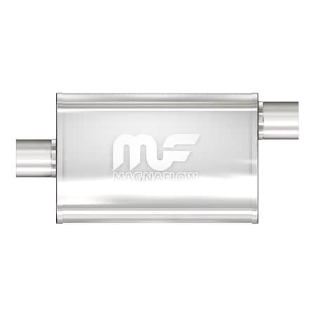 Powerhouse 18 x 2.5 in. Center by Offset Stainless Steel Muffler PO3642120